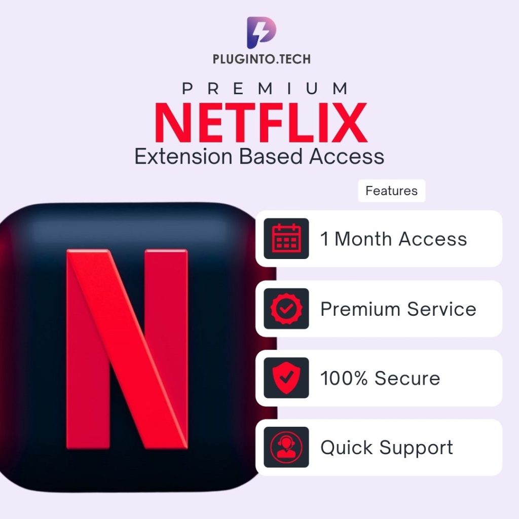 Netflix product image Plug into tech